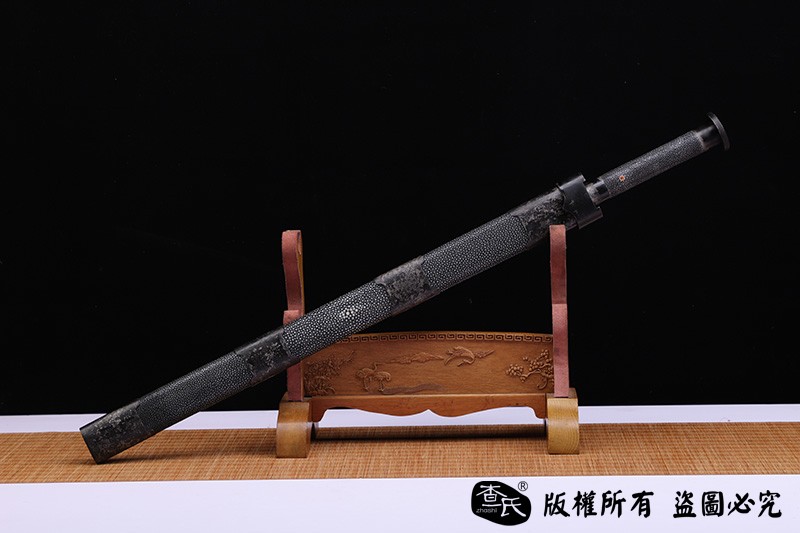 手工高端陨铁宝剑天铁剑陨石宝剑大师作品