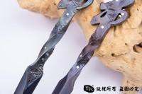 《禾》字茶剑 手工雕刻茶剑