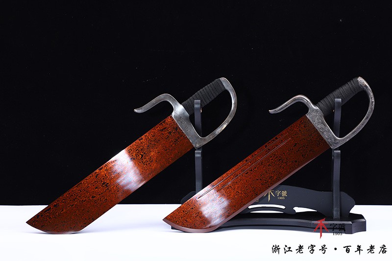 【詠春双刀】日本刀　模造刀　 肋差 短刀 一体八斬刀 2本 刀装具 61ARN77VDZL._UF350,350_QL50_.jpg
