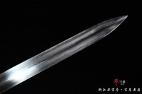 纯银小叶紫檀木手杖剑-需要定制